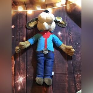 Chuck E. Cheese pizza merch Jasper T. Jowls plush -NWT